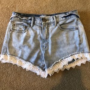 Free People Jean Shorts